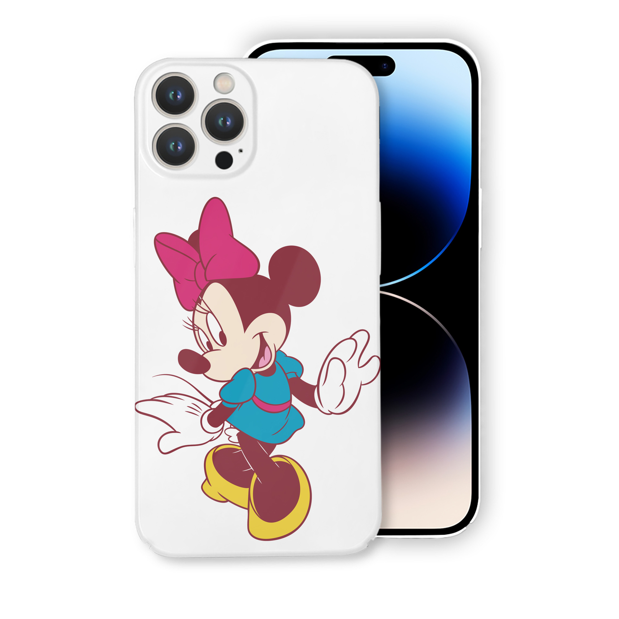 （画像用） ミッキーマウス Mickey Mouse 【iPhone 14シリーズ対応】ハードケース